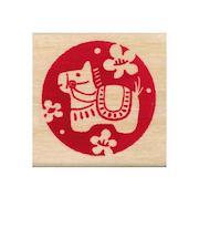 【年賀用品】 こどものかお NYスタンプ 11293-006