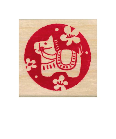 【年賀用品】　こどものかお　NYスタンプ　11293－006