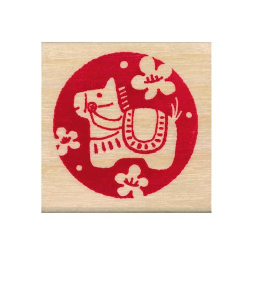 【年賀用品】　こどものかお　NYスタンプ　11293－006