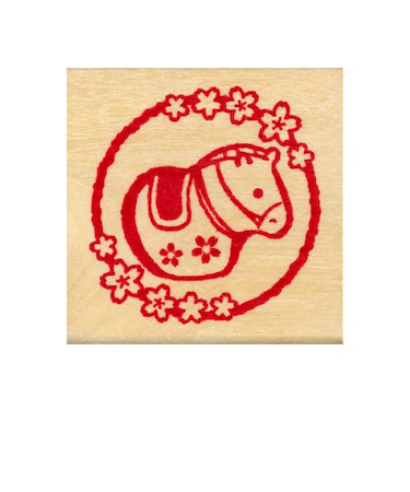 【年賀用品】　こどものかお　NYスタンプ　11293－004