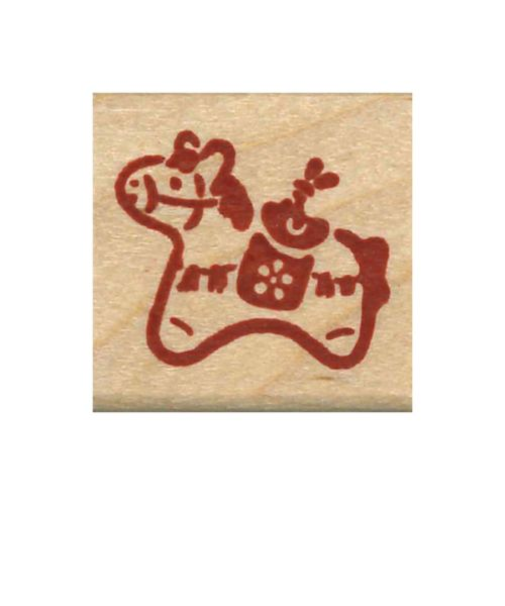 【年賀用品】　こどものかお　ワンポイントスタンプ　11024－075