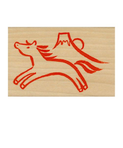 【年賀用品】 こどものかお NYスタンプ 11295-006