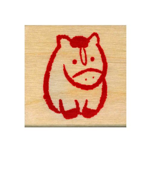 【年賀用品】　こどものかお　NYスタンプ　11293－007