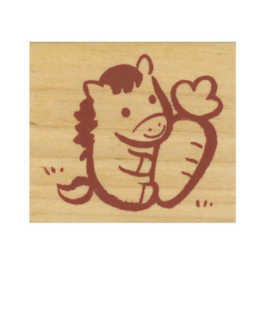 【年賀用品】　こどものかお　NYスタンプ　11294－002