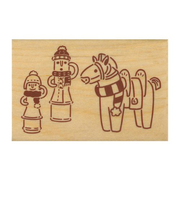 【年賀用品】　こどものかお　NYスタンプ　11295－002