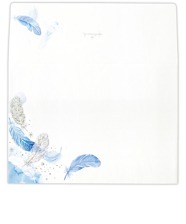 ホールマーク（Hallmark）　レターパッド用封筒　ブリリアントレター　813239　シェイズオブブルー
