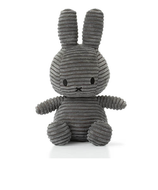 ボントントイズ（BON　TON　TOYS）　ミッフィー　コーデュロイ　23cm　BTT－001DGY　ダークグレー