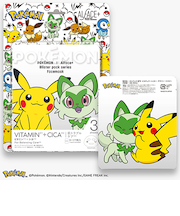 オルフェス（ALFACE+）　ブリスターパック　ピカチュウ／ニャオハデザイン　3枚入