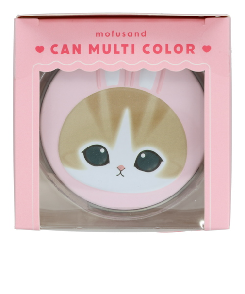粧美堂（SHOBIDO）　モフサンド（mofusand）　COSME&ZAKKAシリーズ　マルチカラー　ピンク