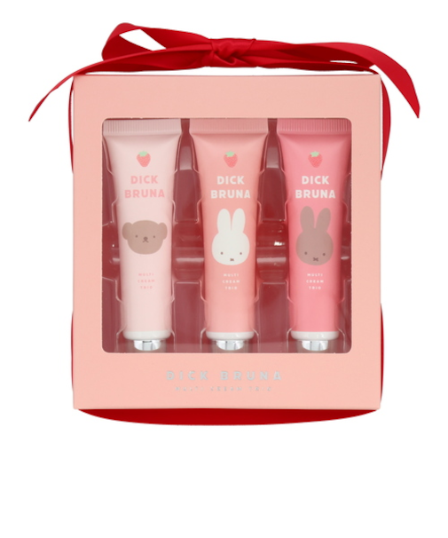 粧美堂（SHOBIDO）　ミッフィーマルチクリームトリオ　いちご