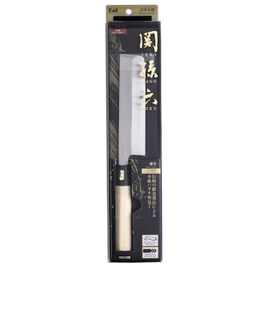 貝印（KAI）　関孫六　金寿本鋼　和包丁　薄刃　165mm