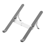 キングジム（KING　JIM）　ノートパソコンスタンド（折畳式）　NPS30-SL　シルバー