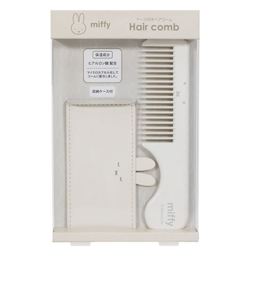 ビーエスエス（BSS）　ミッフィー　ヘアコーム　EB478WH　アイボリー