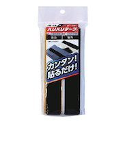 和気産業（WAKI）　バリバリテープ　粘着付　25×500mm　BR007　黒