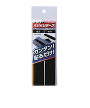 和気産業（WAKI）　バリバリテープ　粘着付　25×150mm　BR001　黒