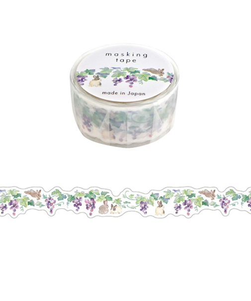 マインドウェイブ　ドローマスキングテープ　ダイカット　95571　グレープ