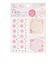ミドリ（MIDORI）　カラー色紙用シールS　半透明　82722　桜柄
