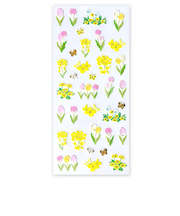 アクティブコーポレーション 春いろ和風シール ST-626h 花