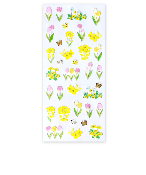 アクティブコーポレーション　春いろ和風シール　ST-626h　花