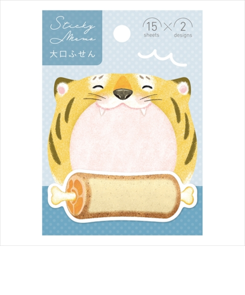 【お買い得】　学研ステイフル　大口付箋　DM03816　とら