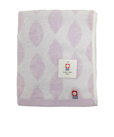 【お買い得】今治タオル　イーズリーフ　フェイスタオル　34×80cm　パープル