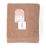 【お買い得】今治タオル　甘撚りクロス　フェイスタオル　34×80cm　ベージュ