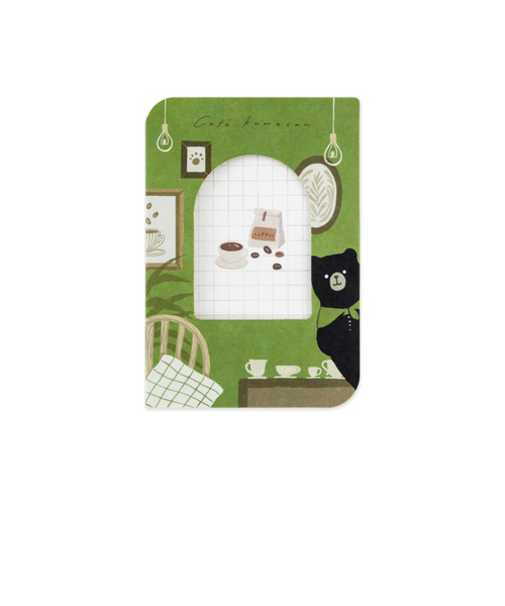 ナカバヤシ　フォトスタンドカード　チェキサイズ　PSTC-CK-101-3　くま