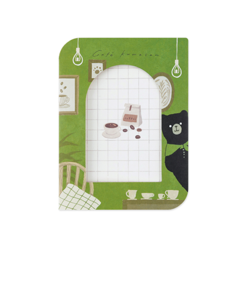 ナカバヤシ　フォトスタンドカード　L判サイズ　PSTC-L-101-3　くま