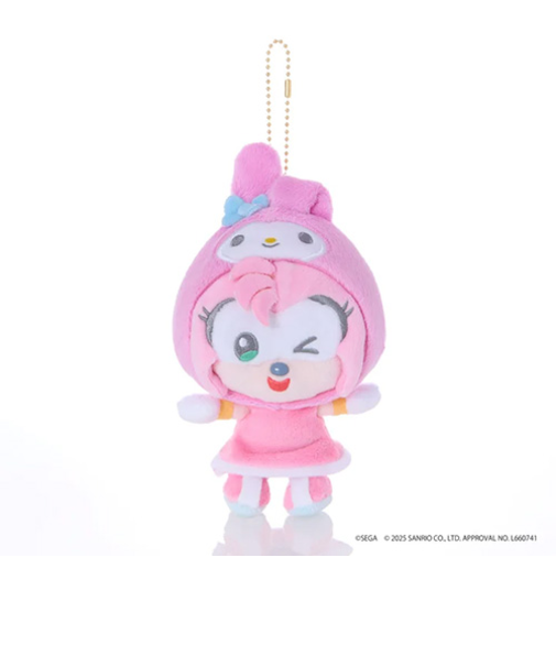 セガフェイブ　ソニック＆フレンズ　サンリオキャラクターズ　マスコット　エミー×マイメロディ