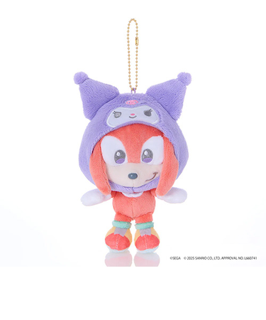 セガフェイブ　ソニック＆フレンズ　サンリオキャラクターズ　マスコット　ナックルズ×クロミ