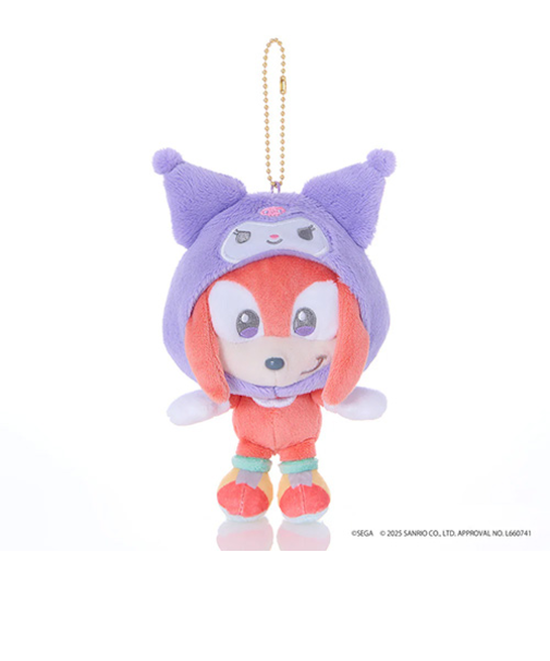 セガフェイブ　ソニック＆フレンズ　サンリオキャラクターズ　マスコット　ナックルズ×クロミ