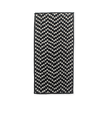 カレラ（Calela）　抗菌消臭　今治ハーフハンカチ　CA－HH－A　ブラック