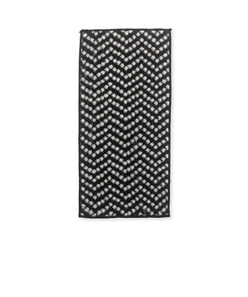 カレラ（Calela）　抗菌消臭　今治ハーフハンカチ　CA－HH－A　ブラック