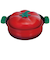 ベジポ　IH対応　ミニ卓上鍋　19cm　RB－3286　トマト