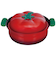 ベジポ　IH対応　ミニ卓上鍋　19cm　RB－3286　トマト