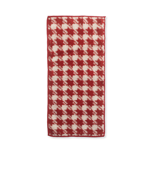 カレラ（Calela）　抗菌消臭　今治ハーフハンカチ　CA－HH－F　レッド