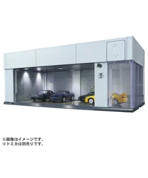 タカラトミー（TAKARA　TOMY）　トミカプレミアム　トミカガレージ　スタンダードエディション　シルバーホワイト