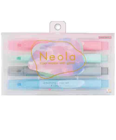 サンスター文具　ラメマーカー　ネオラ（Neola）　ドリーミングカラーセット