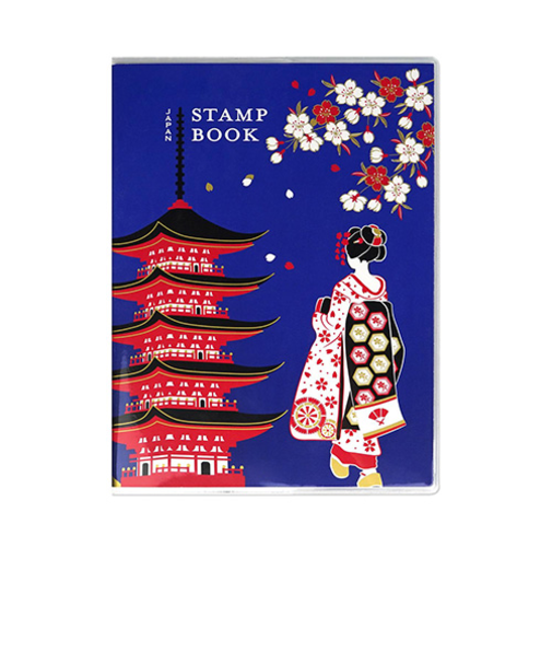 フロンティア　スタンプノート　CHO－073　舞妓さんと五重塔