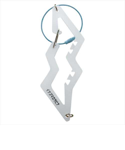 学研ステイフル　イナズマカラビナ　G10801　ホワイト