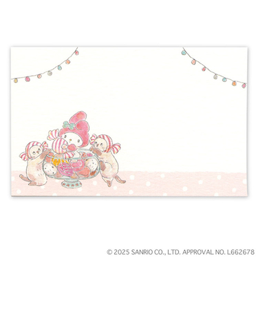 アクティブコーポレーション　トコロコムギ×サンリオ　ミニカード　M01-ANK-117