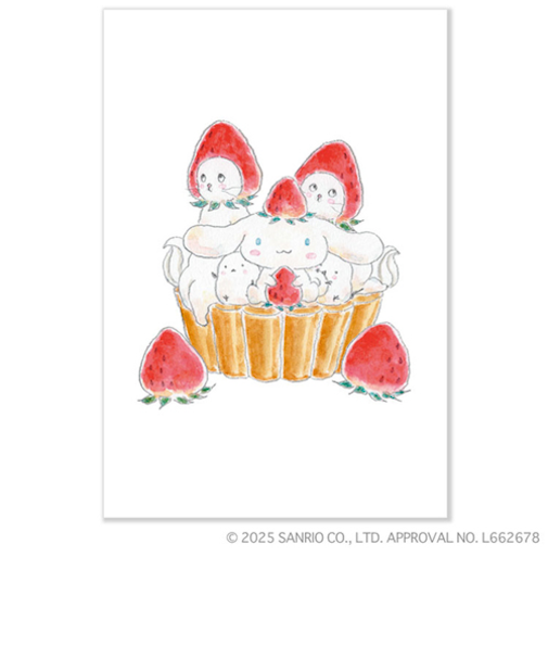 アクティブコーポレーション　トコロコムギ×サンリオ　ポストカード　M01-PPA-238