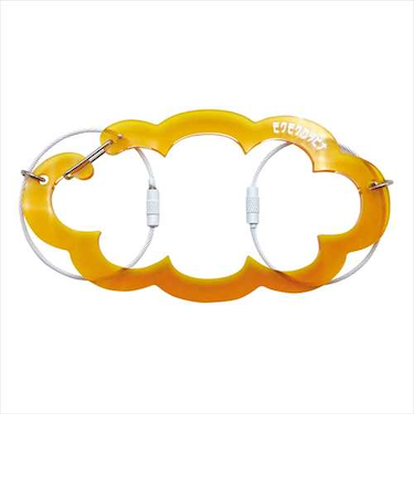 学研ステイフル　モクモクカラビナ　G10806　オレンジ