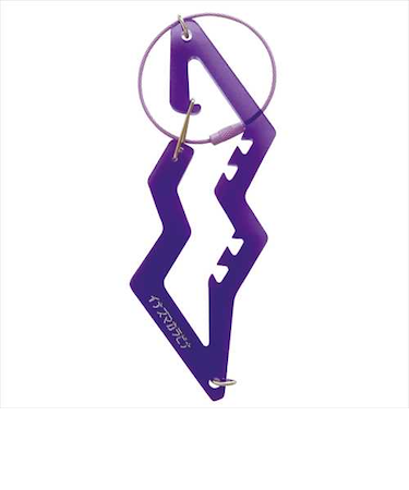 学研ステイフル　イナズマカラビナ　G10803　パープル