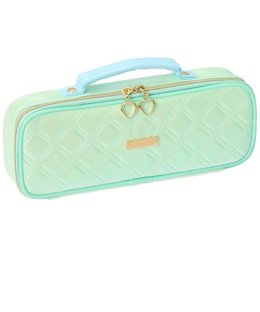 レイメイ藤井　トップライナーペンケース　キルティング　FSB1391M　グリーン
