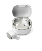 ピージーエー（PGA）　完全ワイヤレス　ステレオイヤホン　カナルタイプ　ホワイト