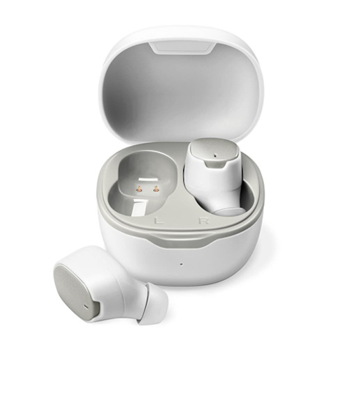 ピージーエー（PGA）　完全ワイヤレス　ステレオイヤホン　カナルタイプ　ホワイト