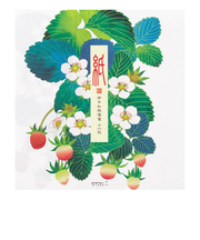 ミドリ(MIDORI) 便箋019 箔 81019006 苺柄 S2