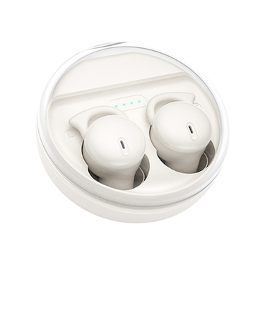 エフ・エス・シー（FSC）　寝ながら完全ワイヤレスイヤホン　ホワイト