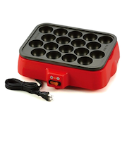 新津興器　ホームスワン（HOME　SWAN）　着脱式角型電気たこ焼器　NT－400